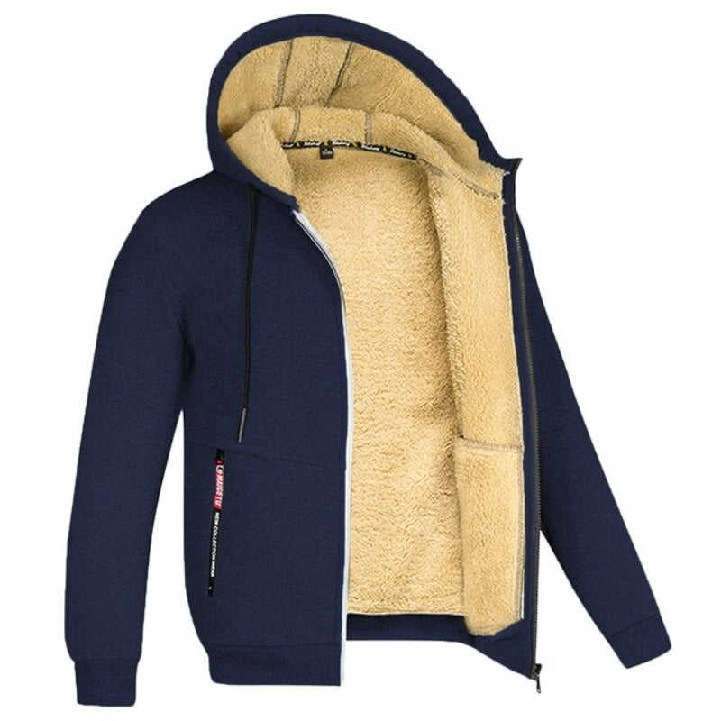 Ethan Men's Winter Vest | Knitted with Wool Lining, Modern Fit