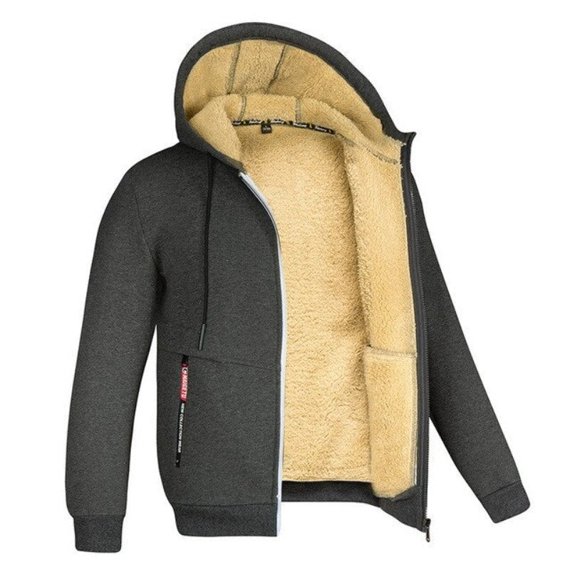Ethan Men's Winter Vest | Knitted with Wool Lining, Modern Fit