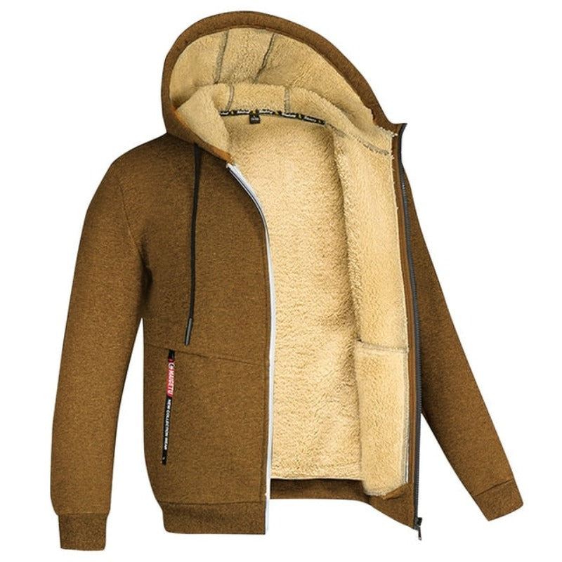 Ethan Men's Winter Vest | Knitted with Wool Lining, Modern Fit