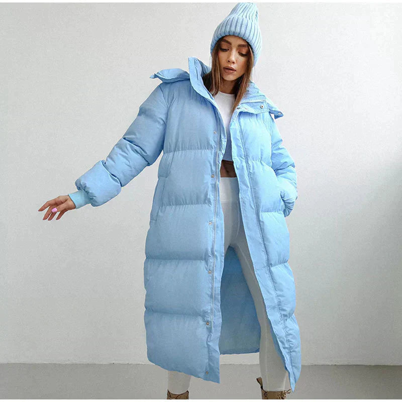 Elara Women's Black Puffer Jacket | High-Quality Down, Weather-Resistant 1