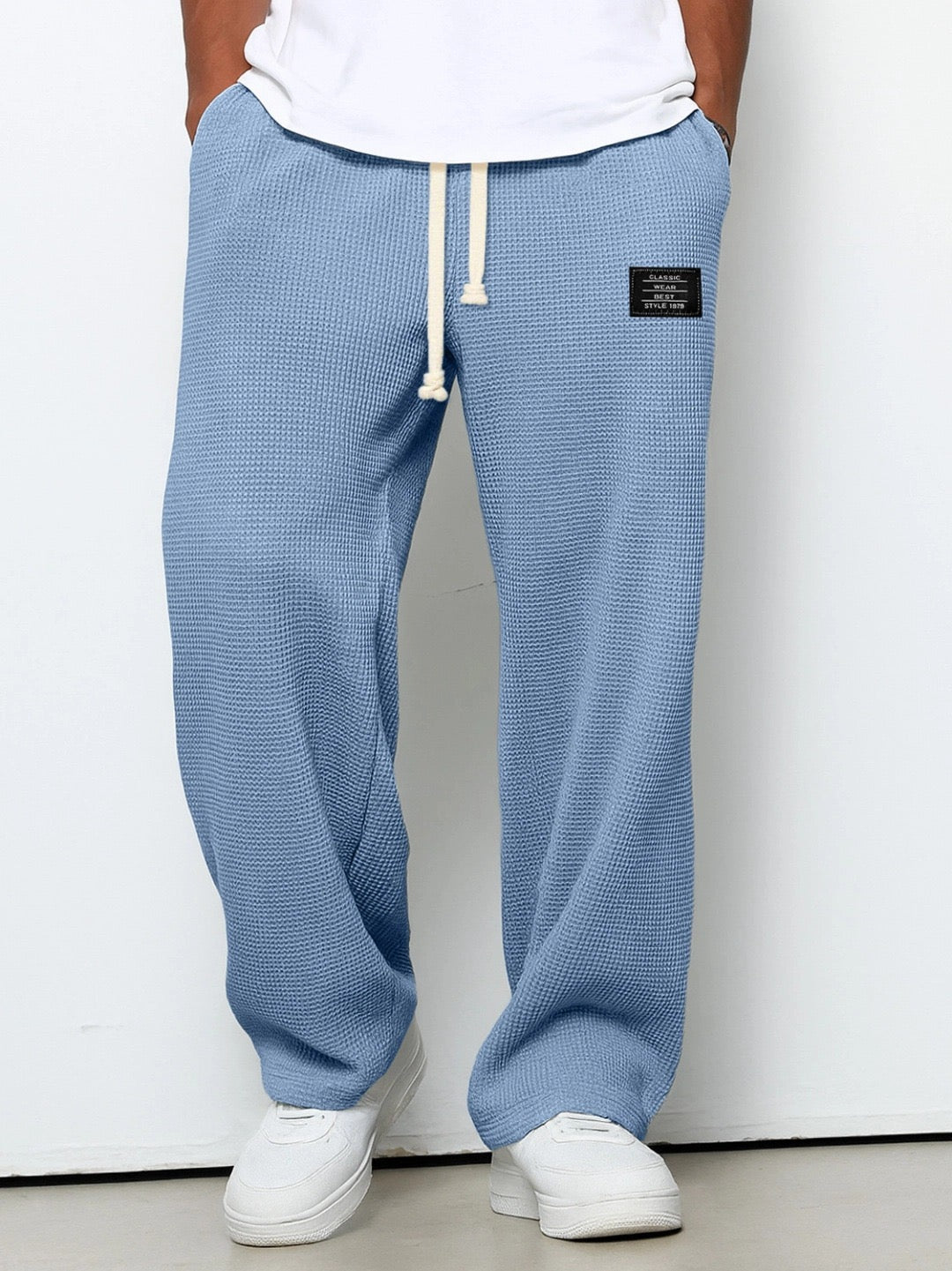 Eli Women's Relaxed Fit Pants | Lightweight Cotton Blend, Adjustable Drawstring 0