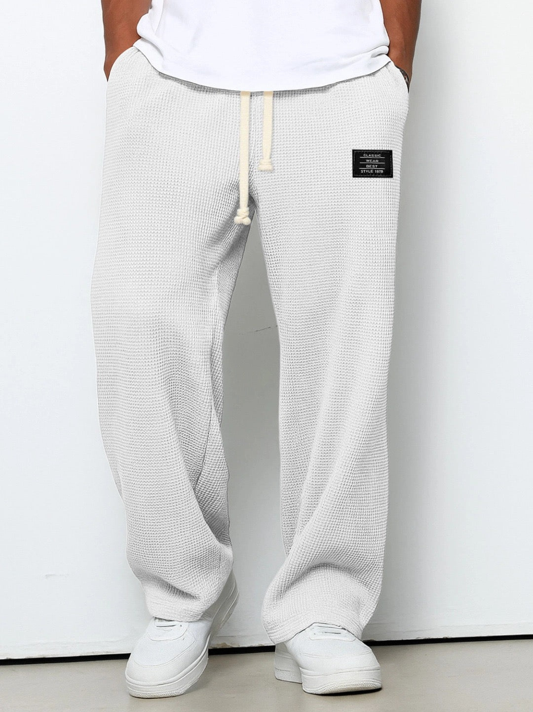 Eli Women's Relaxed Fit Pants | Lightweight Cotton Blend, Adjustable Drawstring 2