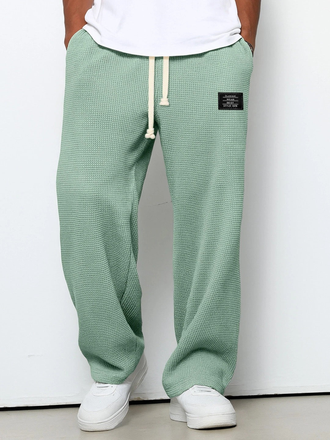 Eli Women's Relaxed Fit Pants | Lightweight Cotton Blend, Adjustable Drawstring 5