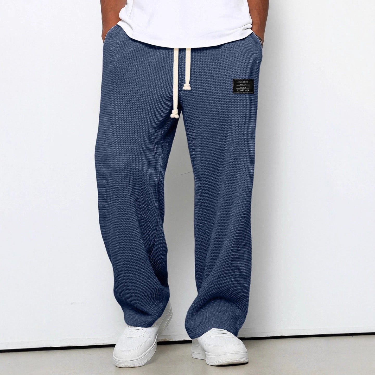 Eli Women's Relaxed Fit Pants | Lightweight Cotton Blend, Adjustable Drawstring 6