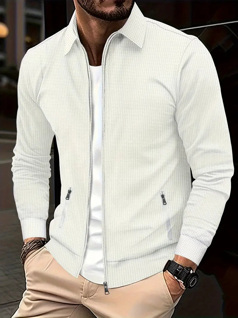 Elias Men's Vest | Stylish Zip, Comfortable and Elegant Fit