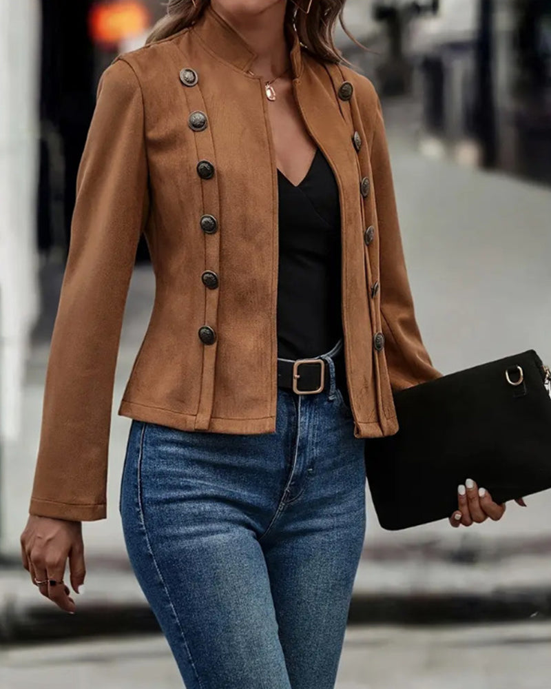 Eline Ladies Jacket | Cotton Blend, Casual Elegance