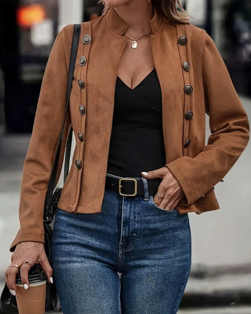Eline Ladies Jacket | Cotton Blend, Casual Elegance