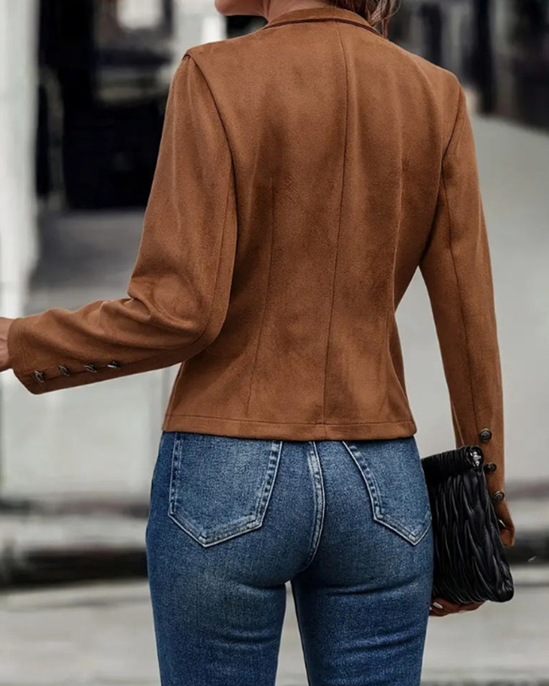 Eline Ladies Jacket | Cotton Blend, Casual Elegance