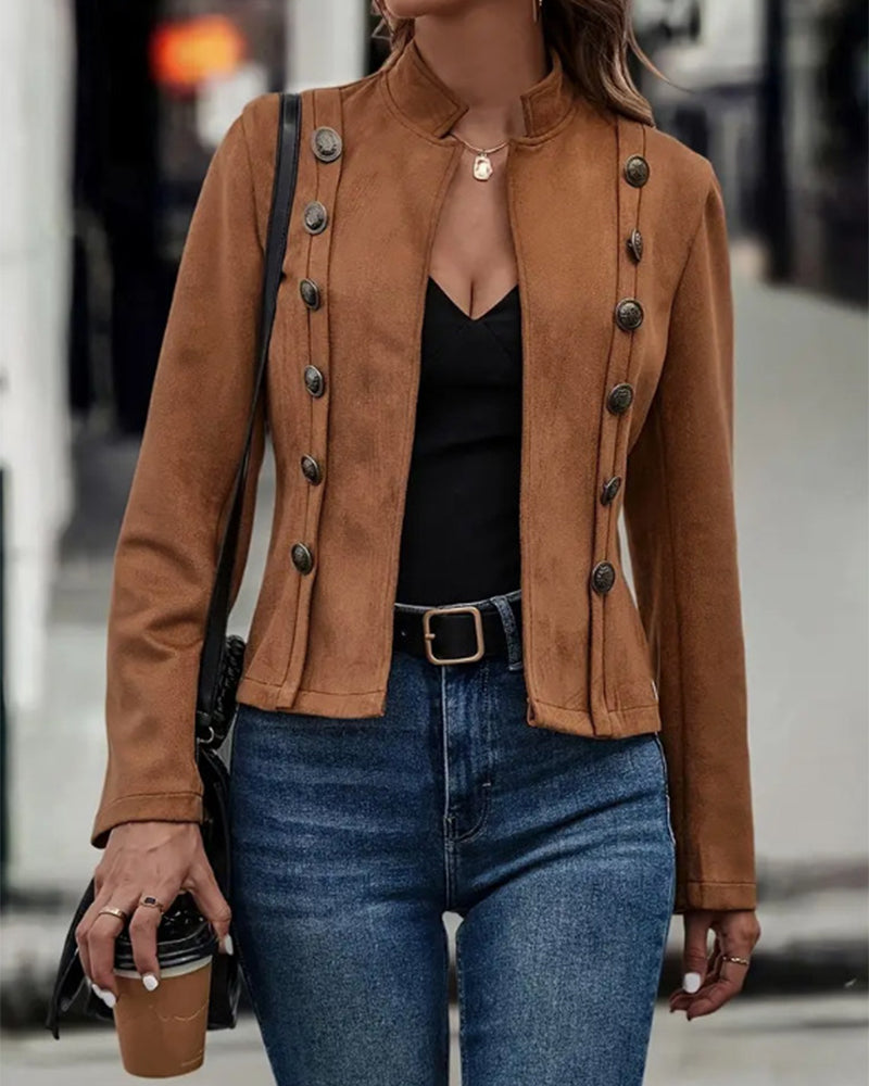 Eline Ladies Jacket | Cotton Blend, Casual Elegance