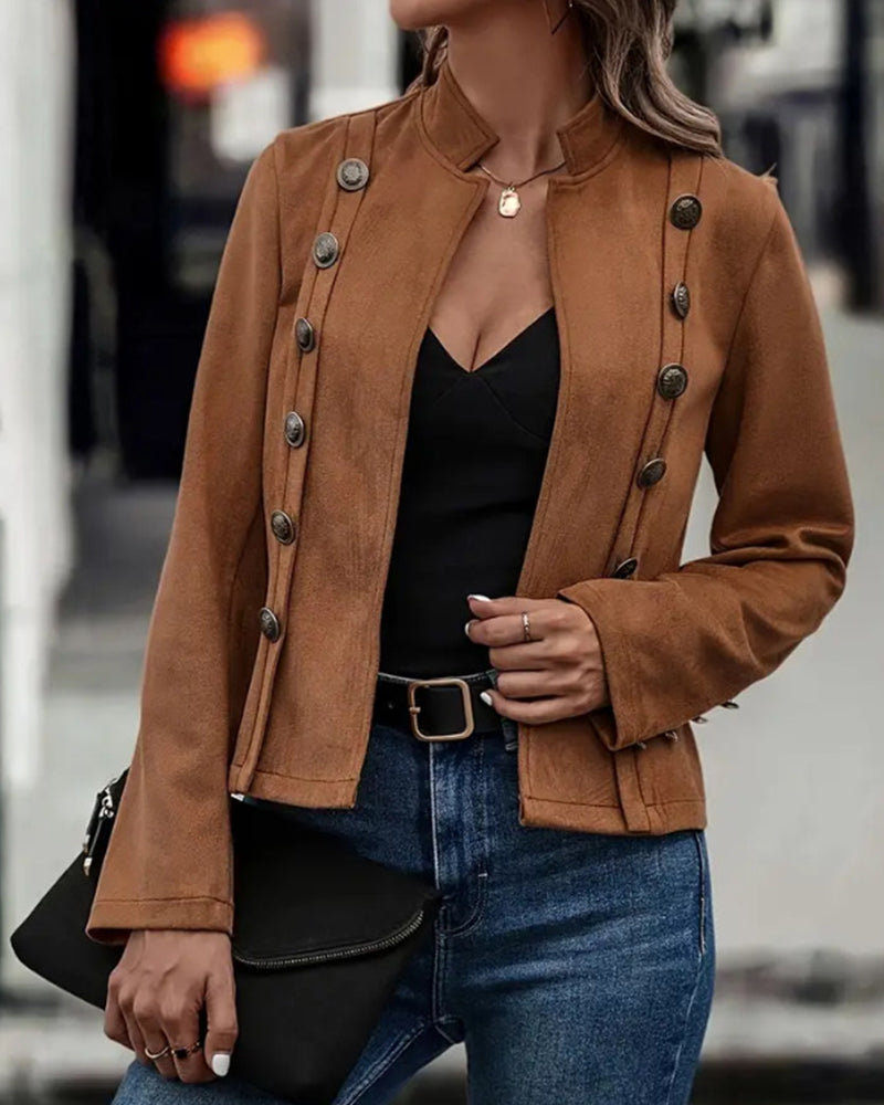 Eline Ladies Jacket | Cotton Blend, Casual Elegance