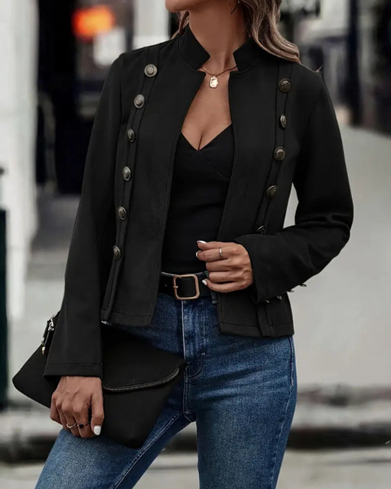 Eline Ladies Jacket | Cotton Blend, Casual Elegance
