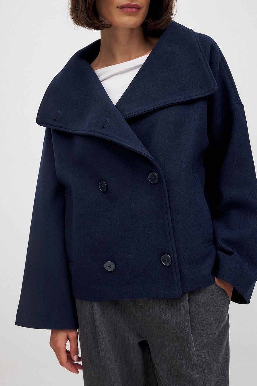 Eline Ladies Winter Coat | Soft Wool Blend, Oversized Style
