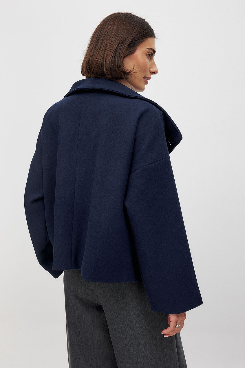 Eline Ladies Winter Coat | Soft Wool Blend, Oversized Style