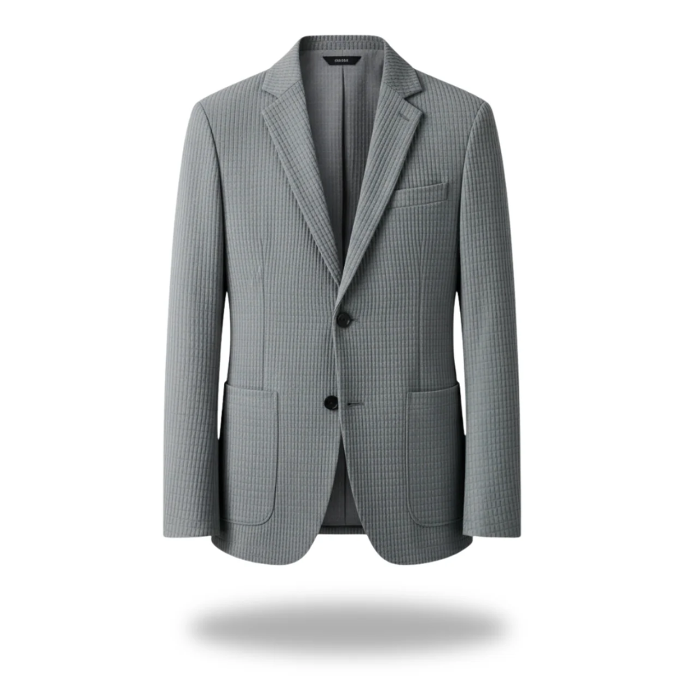Ethan Men's Blazer Jacket | Premium Cotton-Polyester Blend, Tailored Fit 0