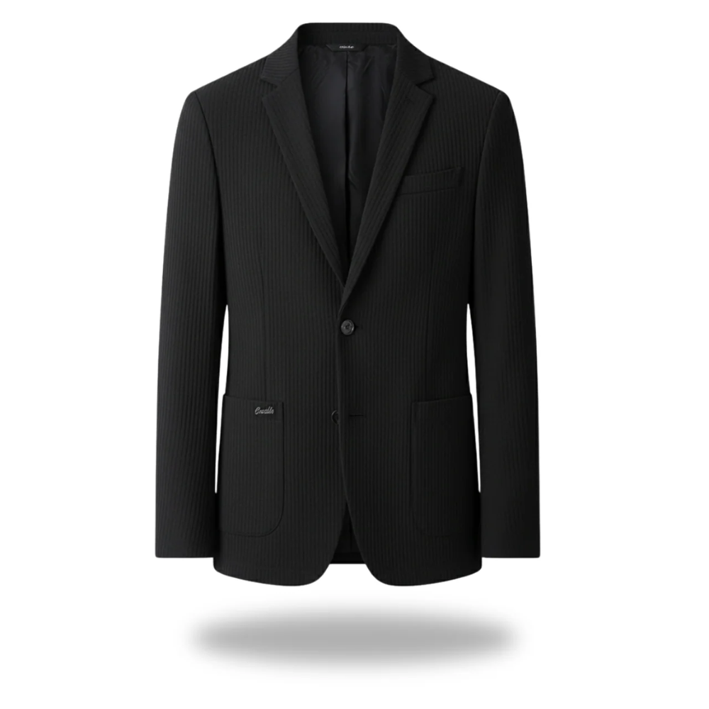 Ethan Men's Blazer Jacket | Premium Cotton-Polyester Blend, Tailored Fit 2