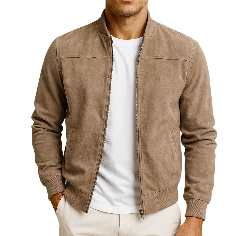 Ethan Men's Jacket | Modern Minimalist Zip Design 0