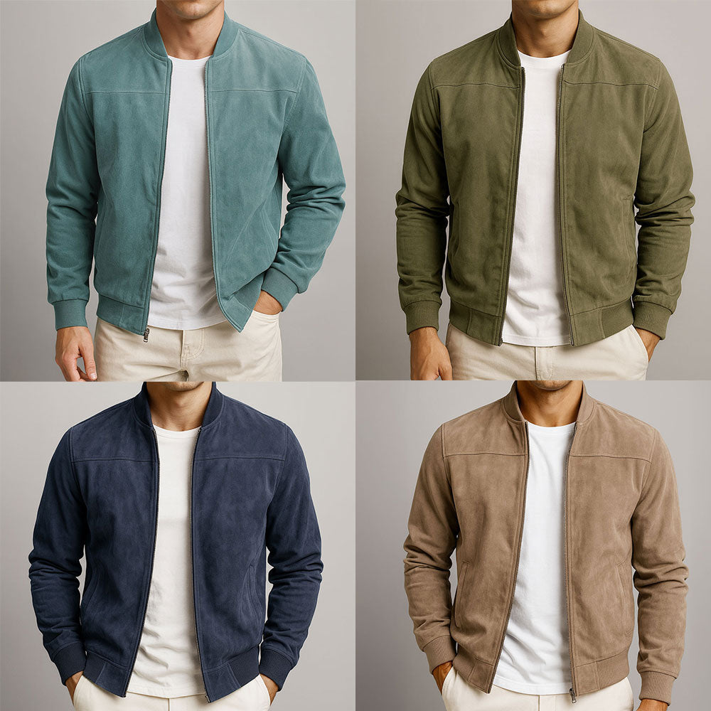 Ethan Men's Jacket | Modern Minimalist Zip Design 2