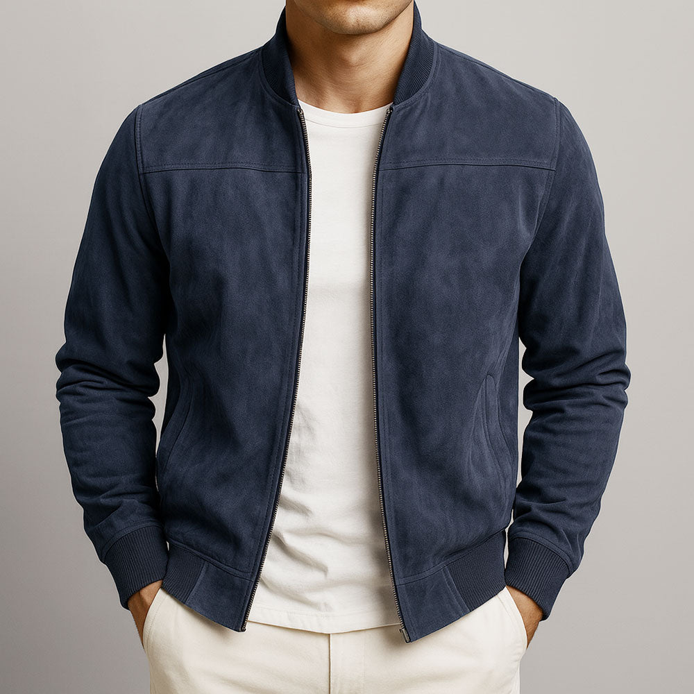 Ethan Men's Jacket | Modern Minimalist Zip Design 5