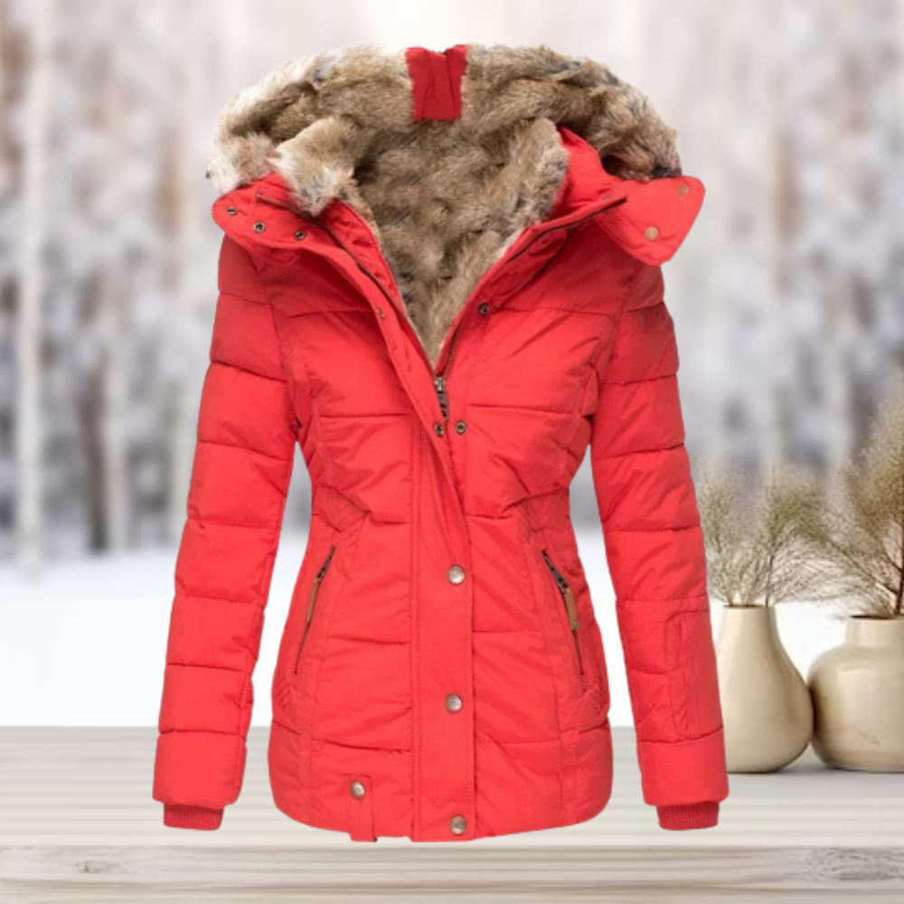 Eulalia Women's Winter Coat | Water-Repellent, Elegant Padded Jacket
