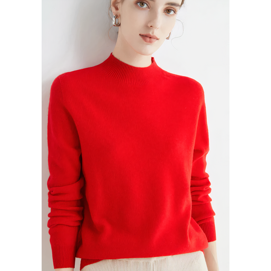 Evelina Women's Cashmere Sweater | Soft Knit, Timeless Elegance 0