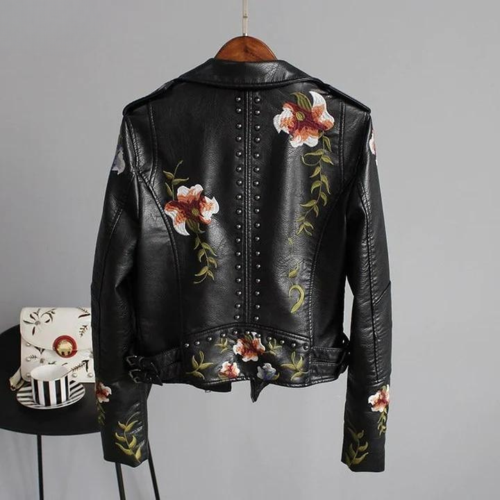 Evelyn Ladies Jacket | Black Leather Ladies Jacket, High-Quality Leather, Timeless Design