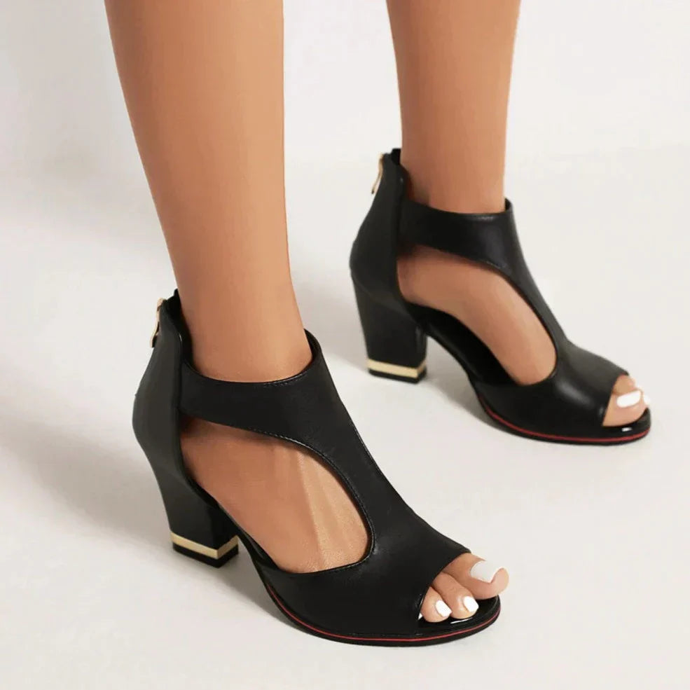 Evelyn Dames Sandals | Elegant Heel, Comfortable and Durable