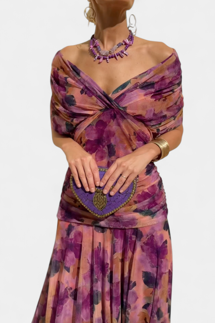 Evelyn Women's Dress | Floral Print, Flattering Silhouette 11