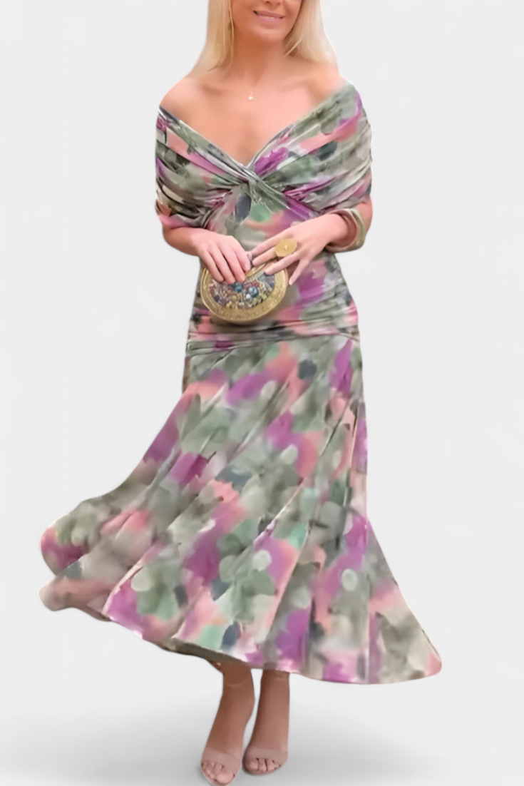 Evelyn Women's Dress | Floral Print, Flattering Silhouette 4
