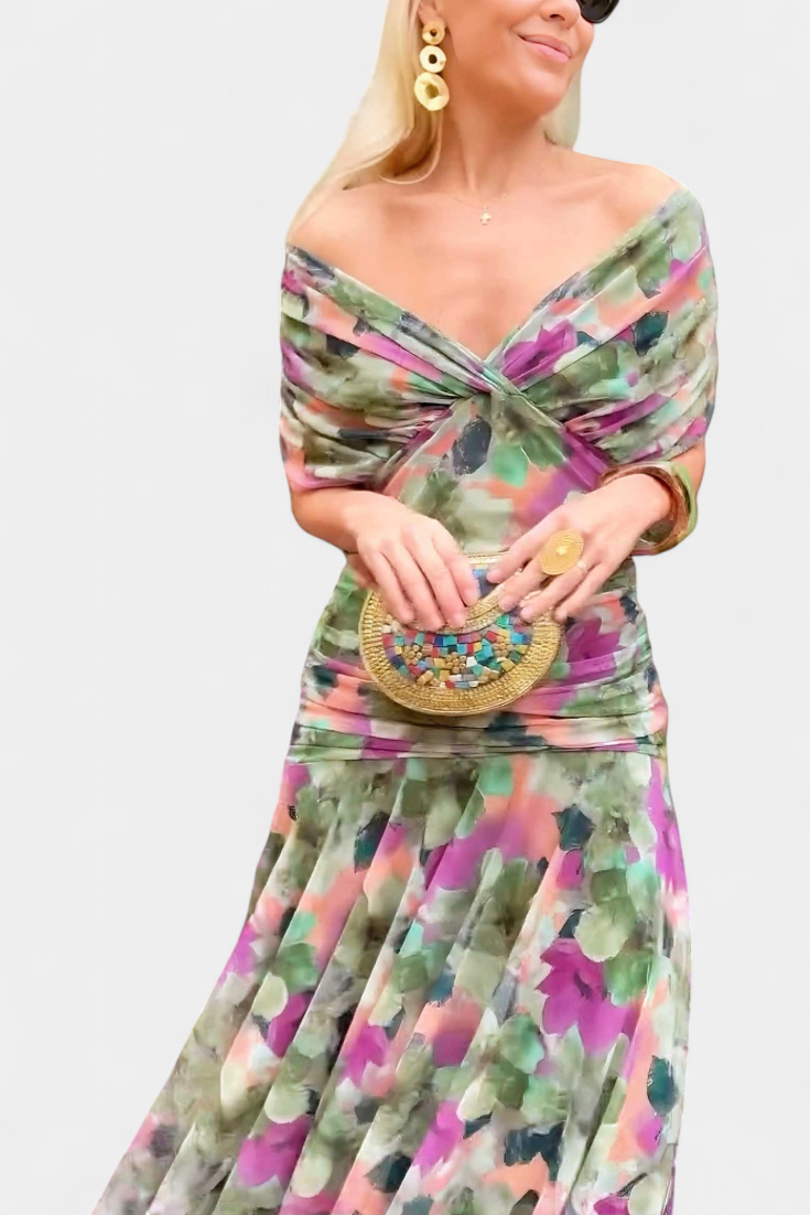 Evelyn Women's Dress | Floral Print, Flattering Silhouette 5