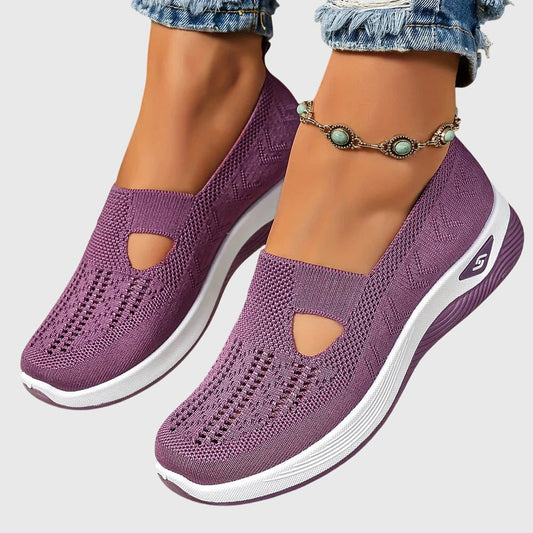 Evelyn Women's Slip-On Shoes | Orthopedic Comfort, Breathable Fabric 0