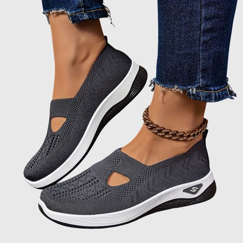 Evelyn Women's Slip-On Shoes | Orthopedic Comfort, Breathable Fabric 10