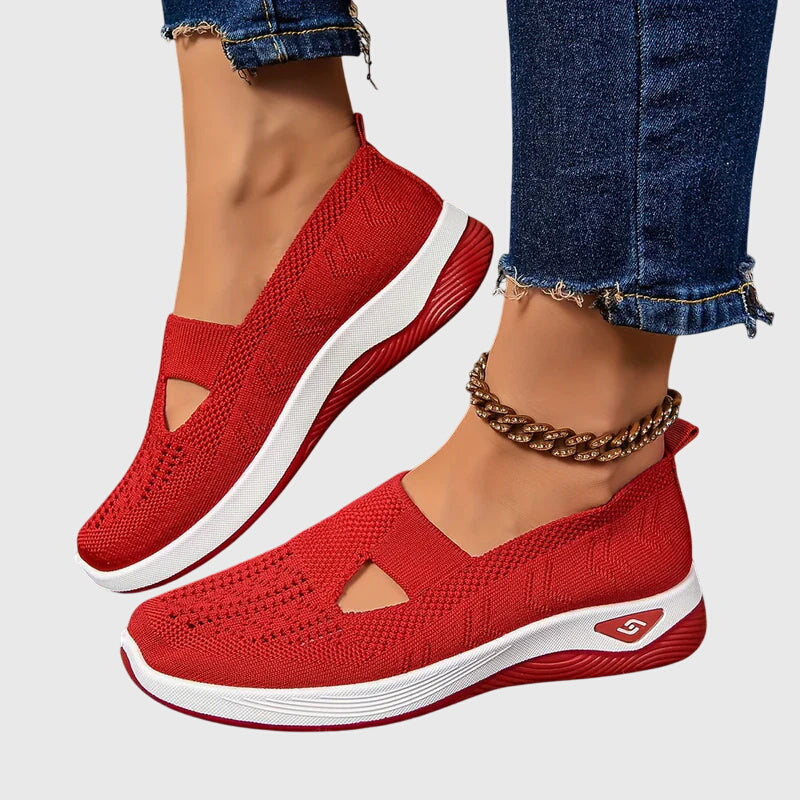 Evelyn Women's Slip-On Shoes | Orthopedic Comfort, Breathable Fabric 11