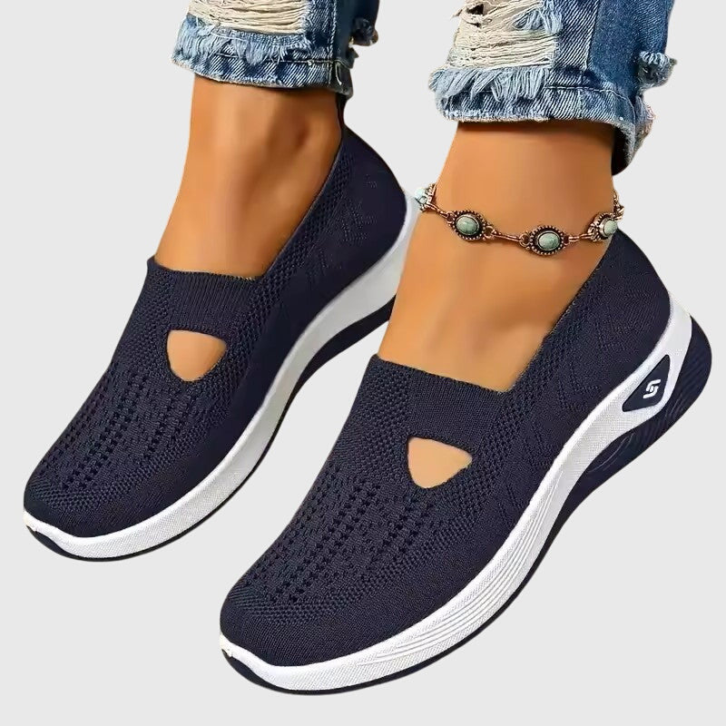 Evelyn Women's Slip-On Shoes | Orthopedic Comfort, Breathable Fabric 12