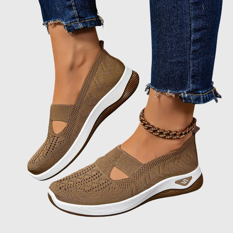 Evelyn Women's Slip-On Shoes | Orthopedic Comfort, Breathable Fabric 2