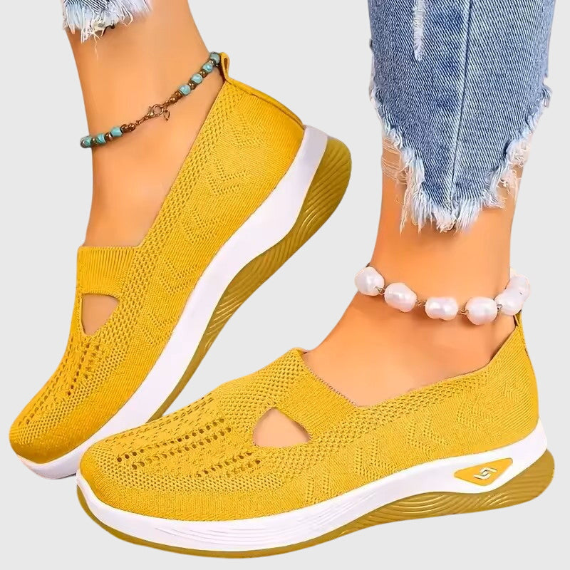 Evelyn Women's Slip-On Shoes | Orthopedic Comfort, Breathable Fabric 9