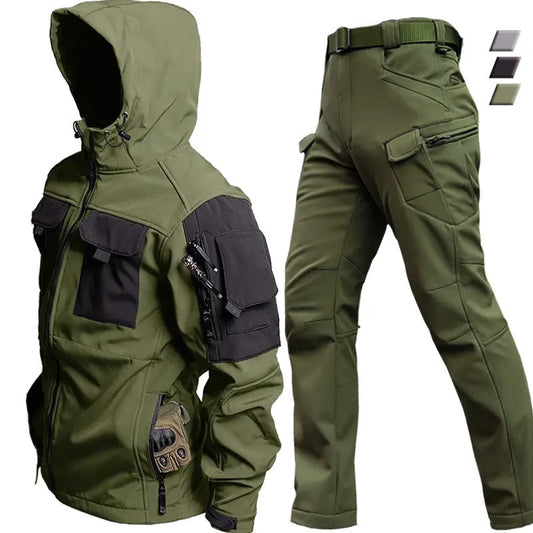 Falk Men's Outdoor Set | Waterproof and Windproof Jacket and Trousers 0