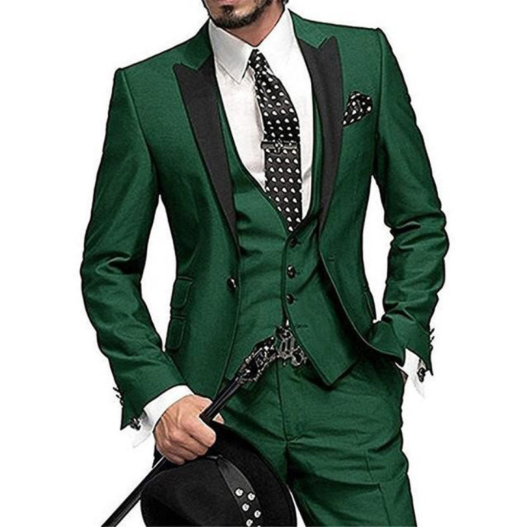 Finn Men's Wedding Suit | Breathable 3-Piece Outfit with Elegant Cut
