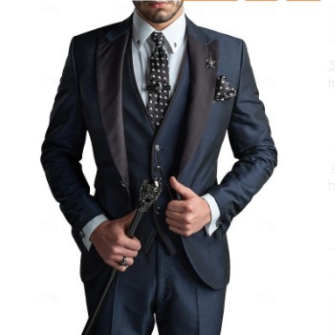 Finn Men's Wedding Suit | Breathable 3-Piece Outfit with Elegant Cut
