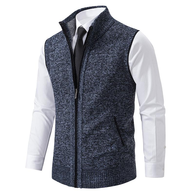 Fino Men's Business Vest | Premium Wool Blend, Elegant Design 0