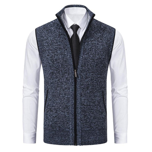 Fino Men's Business Vest | Premium Wool Blend, Elegant Design 1