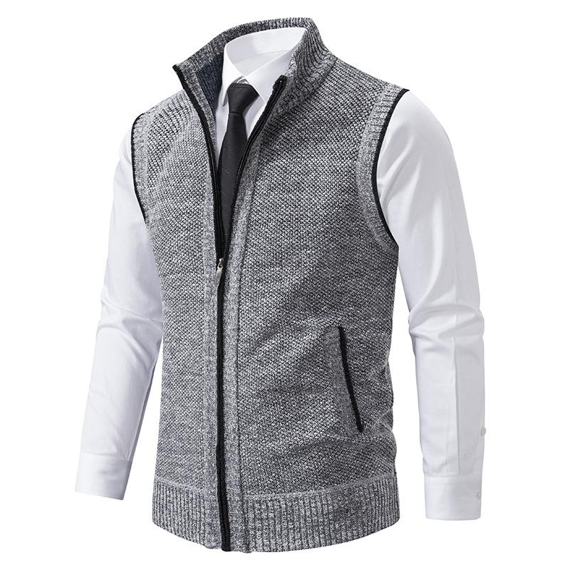 Fino Men's Business Vest | Premium Wool Blend, Elegant Design 5