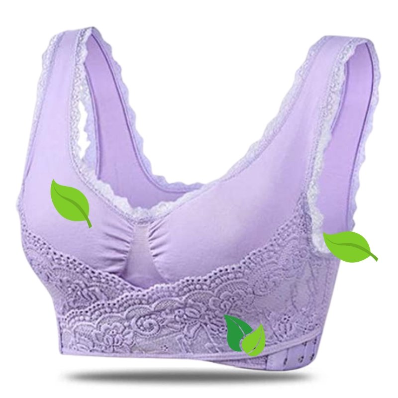 Fiona Women's Posture Bra | Wireless Comfort & Lace Design 8