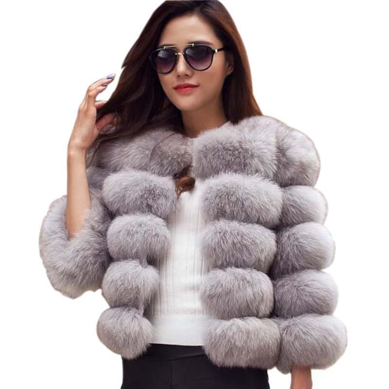 Fleur Women's Jacket Winter | Faux Fur, Glamorous and Comfortable