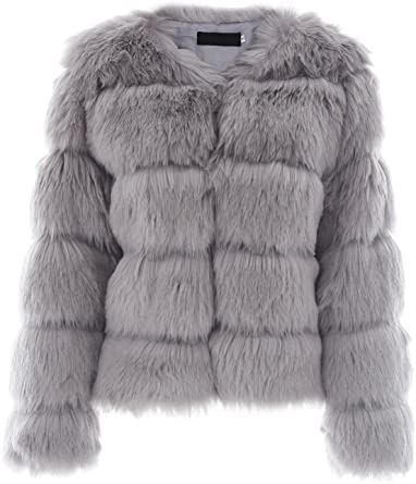 Fleur Women's Jacket Winter | Faux Fur, Glamorous and Comfortable