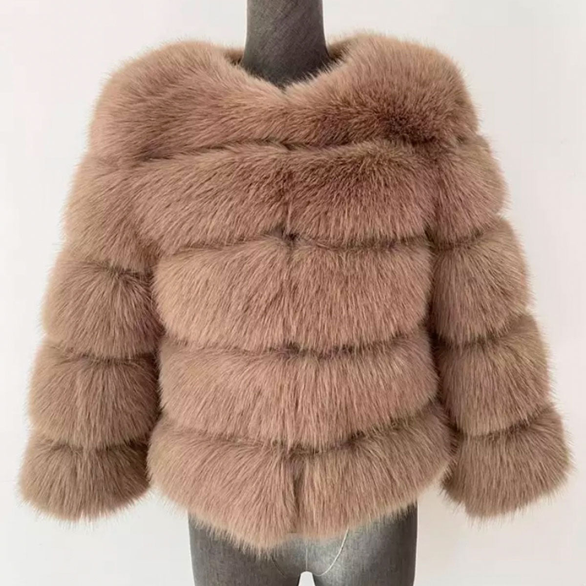 Fleur Women's Jacket Winter | Faux Fur, Glamorous and Comfortable