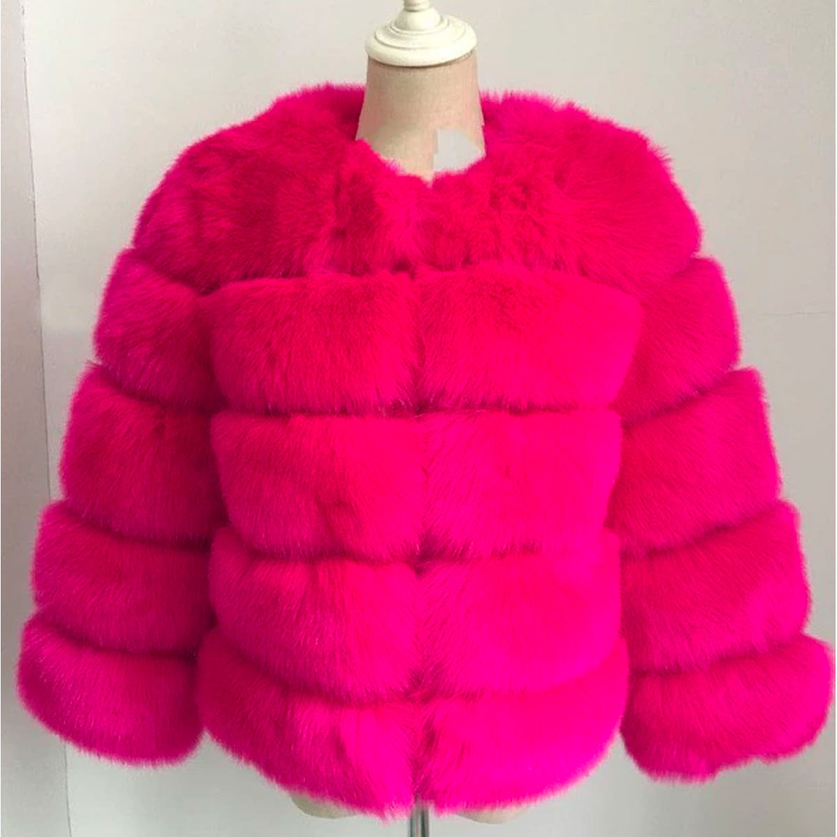 Fleur Women's Jacket Winter | Faux Fur, Glamorous and Comfortable