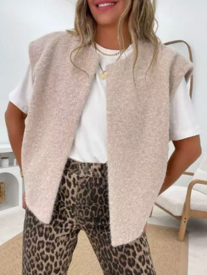 YANELA | Luxe Mohair Vest
