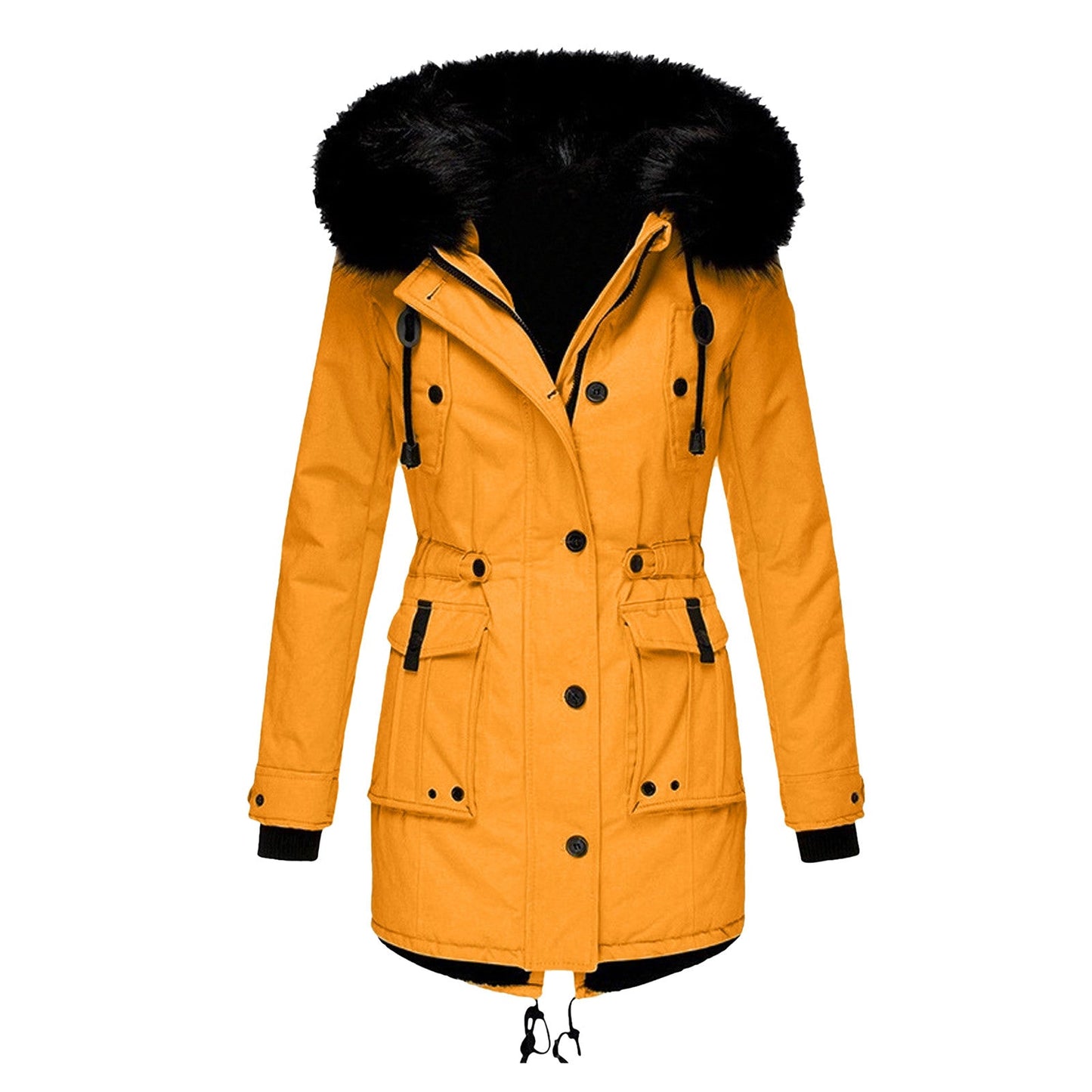 Frieda Women's Parka Jacket | High-Quality Cotton, Elegant Design for Winter 0