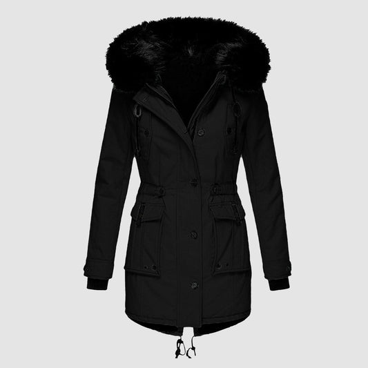 Frieda Women's Parka Jacket | High-Quality Cotton, Elegant Design for Winter 1
