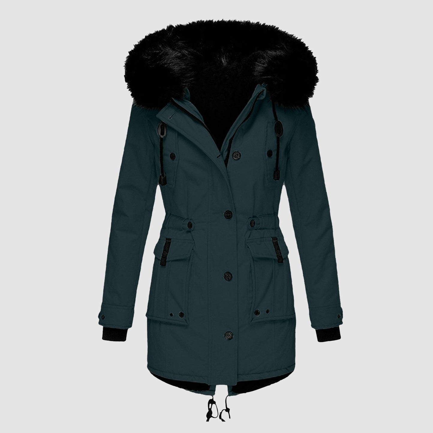 Frieda Women's Parka Jacket | High-Quality Cotton, Elegant Design for Winter 6